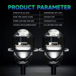 Masters A99 High Low Beam 58W 5800 Lumens 6000K DC9-16V 3 inch Projector