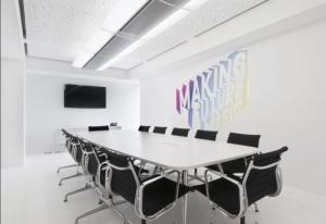 China Ribbed Leather Aluminum Office Chair Height 82-90 cm For Conference Room wholesale