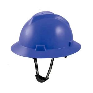 China Full Brim V Type Protective Industrial Hard Hat Safety Helmet Types For Construction Workers wholesale