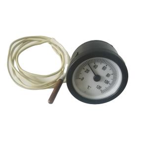 China Plastic Case Capillary Tube 2'' 53mm 120C Capillary Temperature Gauge 1m wholesale