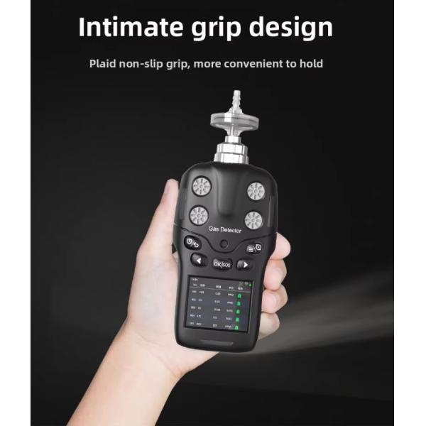 1 Million Data Storage Combined Gas Detector for Hazardous Environments Multi Gas Meter