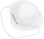 Anti - Pm2.5 Ffp2 Cup Mask Needle Punched Cotton Material White Color