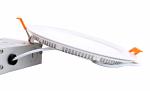 Round Square SMD 2835 Recessed Led Panel Lights For Home Kitchen