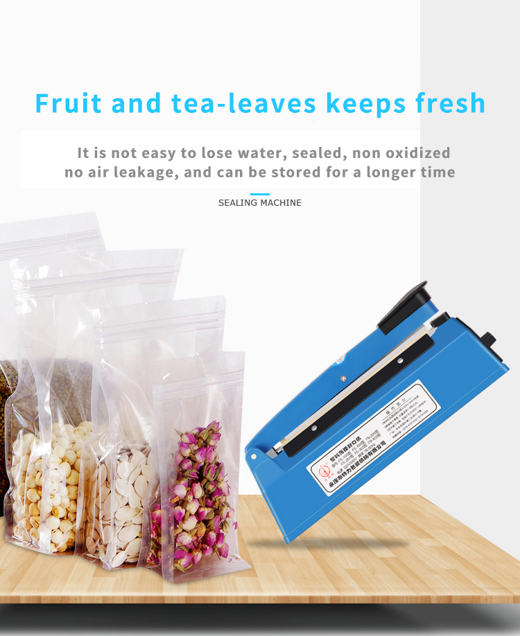 400mm Hand Foil Plastic Bags Pouch Impulse Heat Hot Sealer for Packing CE FCC Approved ABS