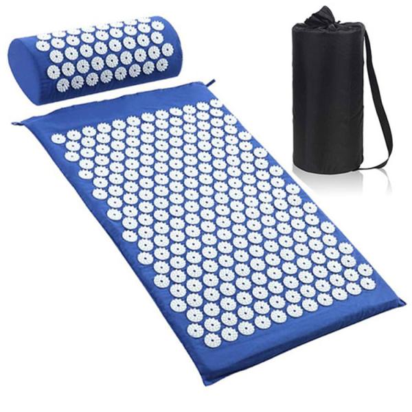Muscle Relaxation Acupuncture Mat And Pillow Set Insomnia Treatment Anti Tear