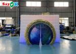 Inflatable Party Tent Fire Proof Removeable LED Air Pump Photo Booth Camera