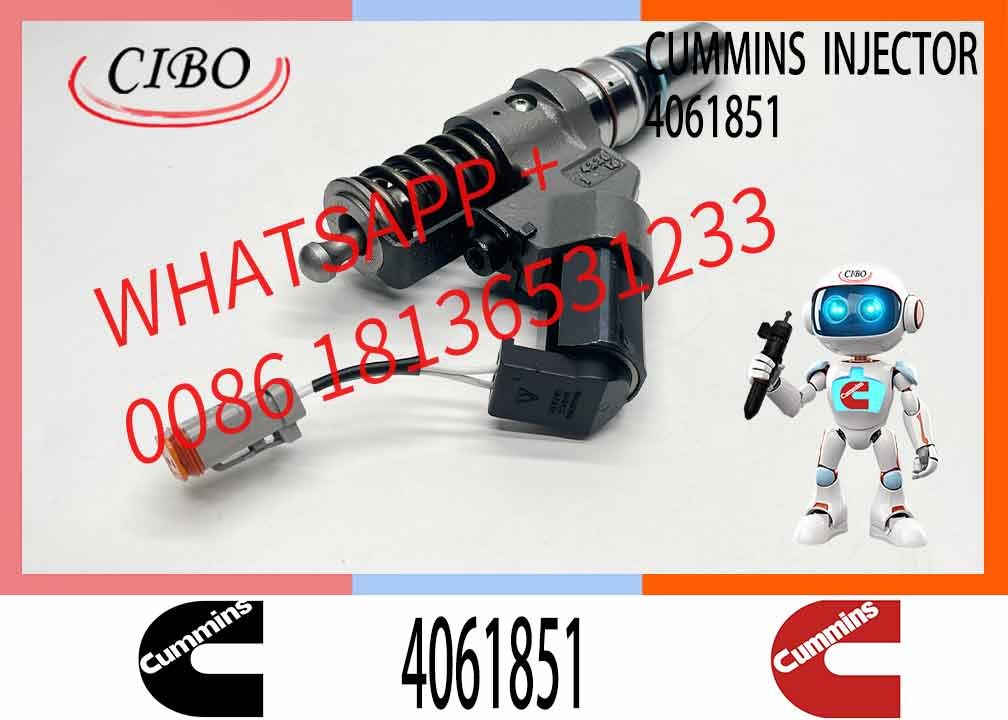 M11 Common Rail Injector Diesel Engine Parts 4061851 Fuel Injector For Cummins