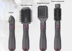 ABS Plastic Electric Hair Brush Dryer , 2M Cord 4 In One Hair Styler
