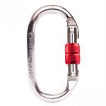 CE0082 Certified O Shape Climbing Carabiner for Wall Climbing Max Breaking Load
