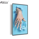 21.5 Inch Elevator LCD Display 400cd/M2 Media Digital Signage 6.5ms Response