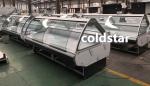 Supermarket restaurant deli display case Meat Chiller Self-service fresh food