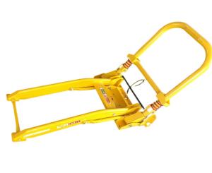 China 20kg Aluminum Foldable Traffic Yellow Vehicle Security Barriers wholesale