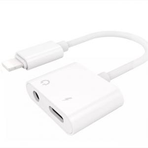 China Iphone7 7Plus 8 X 9 Audio Interface Lightning Adapter Cable on sale