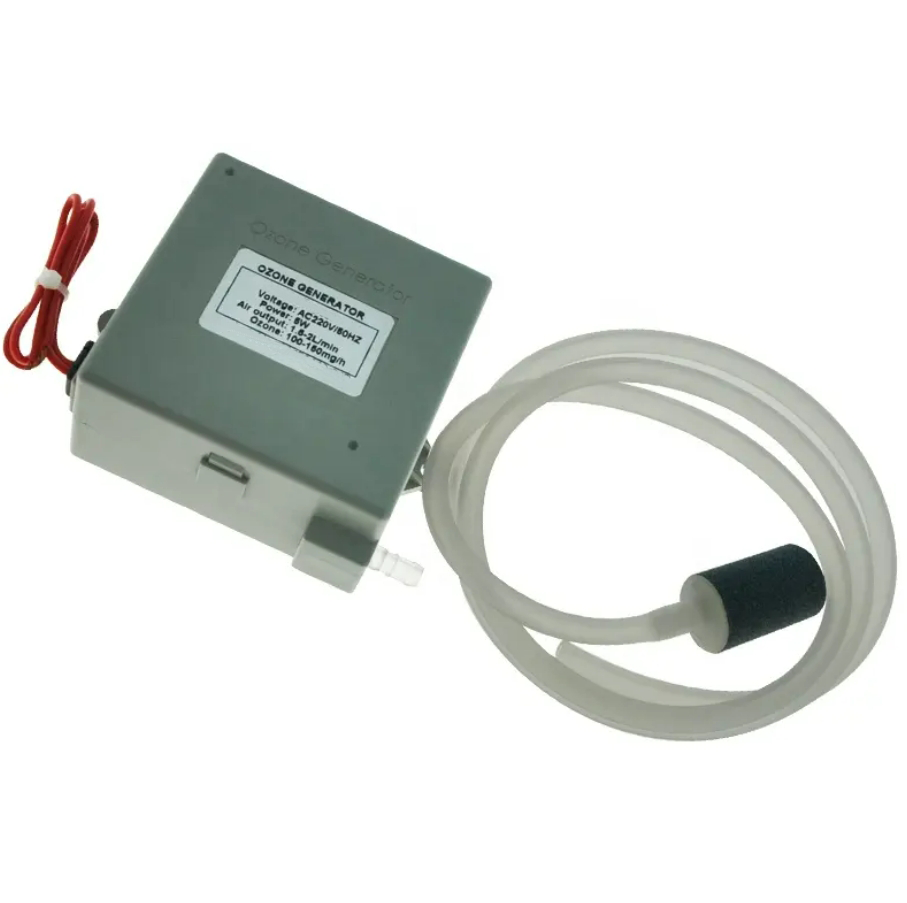 Flame-retardant Plastic Ozone Generator for Water Sterilization 10g Adjustable Output