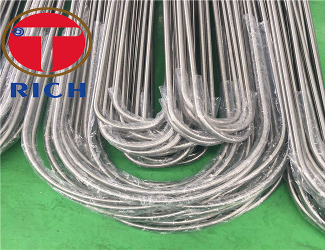 Light Drawn U Bend Copper Tube Condenser And Heat Exchanger Tube CE Certification
