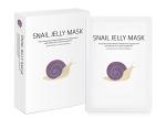 Cotton Material Snail Jelly Face Mask Hydrogel Coated For Deep Moisturizing