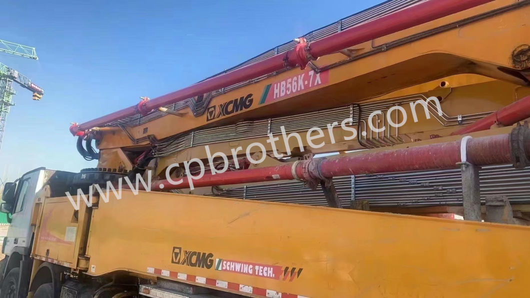 High Quolity 2021 Xg 62m Used Concrete Pump Truck