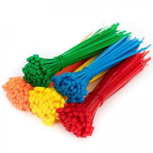 China Black UV Resistant Nylon Cable Ties 94V 2 Red Zip Yellow Blue Green on sale