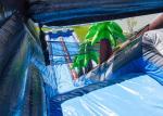 Outdoor Commercial Giant Toboggan Inflatable Long Blow Up Water Slide Climbing