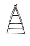 Party Round Advertising Banner Stands Pop Up A Frame Sign 41" W X 39" H Size