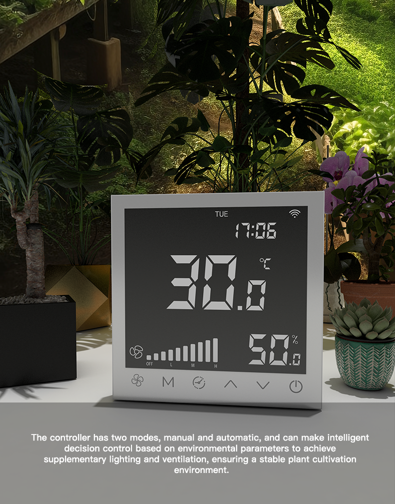Indoor Smart Grow Room Environment Controller With Tuya App Remote Control