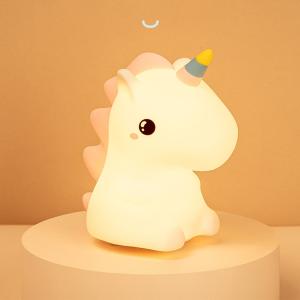 China Touch Sensor Color Changing Baby Lamp Sleeping Light Rainbow Unicorn Silicone Night Lamp For Kids Bedroom Special Gift wholesale