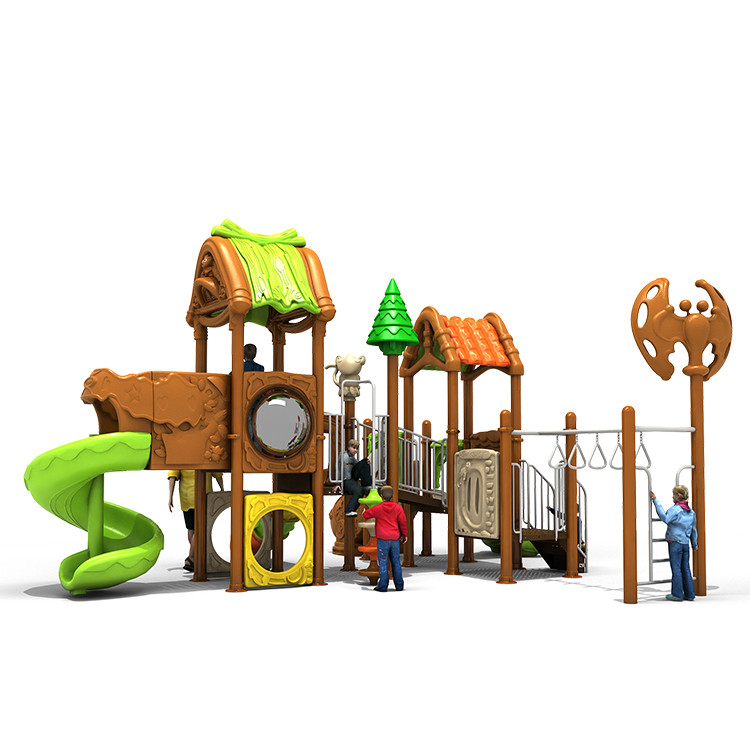 Residential Plastic Playground Slide 19011 Outdoor Toys Children