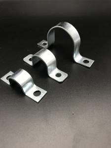 China Factory Galvanized Zinc Custom Pipe Clamps Saddle Clamp wholesale