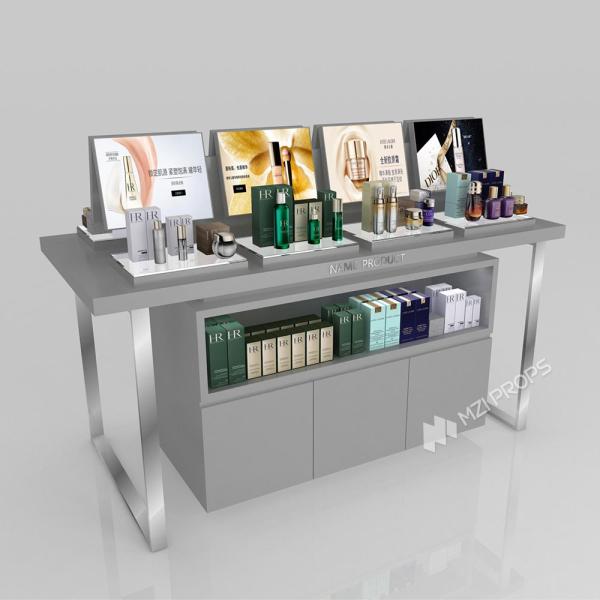 GDR06-CMM01 Beauty Display Stand with Compartmentalized Display Space and