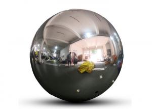 China PVC Festival Decorative Inflatable Hanging Mirror Ball / Balloon Silver Reflective Mirror Sphere on sale
