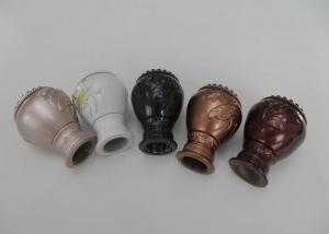 China 28mm Black Curtain Rod Ends wholesale