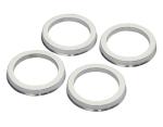 Wheel Centering Aluminum Hub Rings High Performance Apply To Left Vehicle