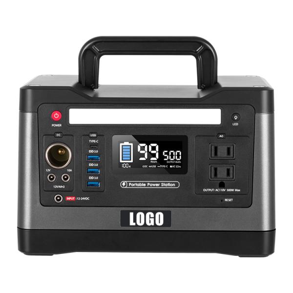 USB2.0 Solar Energy System Portable Solar Generator Pure Sine Wave For Outdoor
