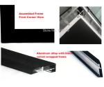 Professional 150" Flat DIY Fixed Projection Screen 16:9 Ratio With Black Velvet