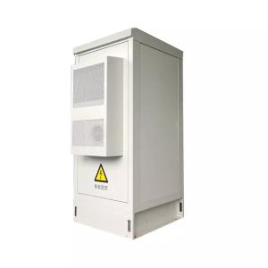 China IP55 19 Inch Light Grey Telecom Racks Cabinets Outdoor 27U 40U wholesale