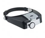 1.5X 3X 6.5X 8X Headband Jeweller Magnifier LED Magnify Glasses Loupe