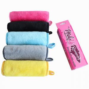 China Reusable Polyester Makeup Eraser Towel Remover Washcloths wholesale