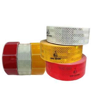 China High Intensity Dot C2 ECE 104 Reflective Tape Waterproof For Truck Track wholesale