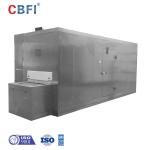 Blast Chiller Tunnel Cold Storage Refrigeration Equipment For Aquatic Goods