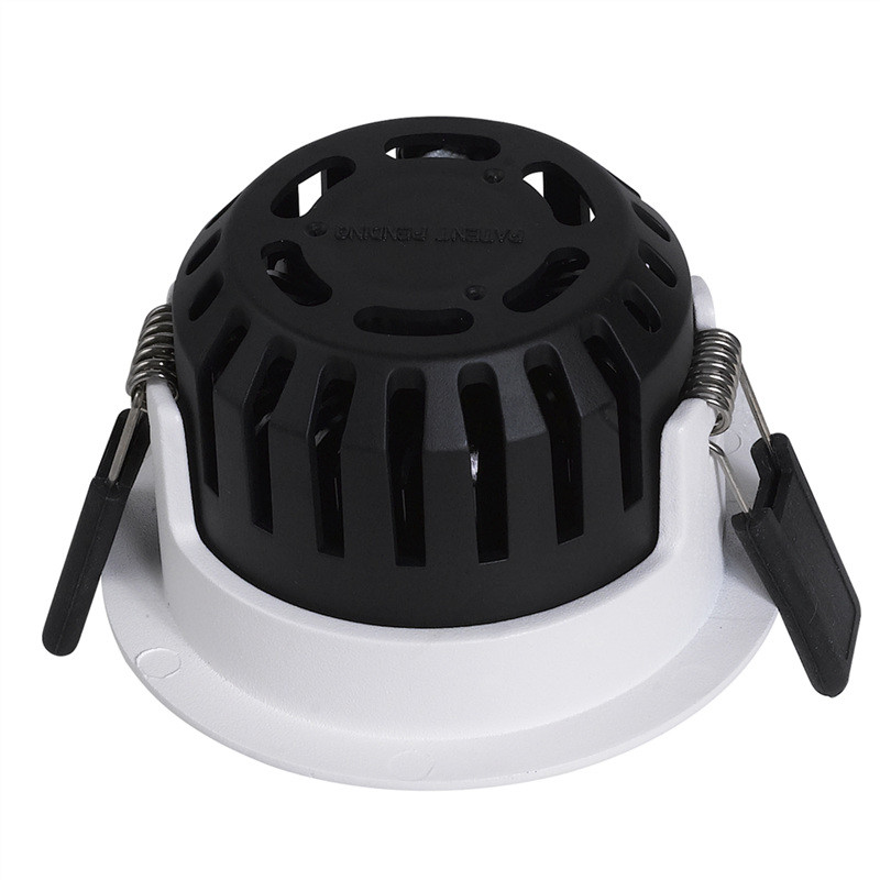 Aluminum Body 7W Tilt LED Downlight Dimmable Recessed