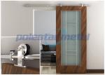 2000mm Decorative Door Hardware Stainless Steel Sliding Barn Wood Door Hardware