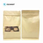 Gravure Printing VMPET 150 Mic Kraft Paper Zipper Bags