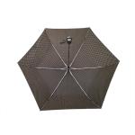 Black 3 Folding Auto Open Close Umbrella Superlight Weight Black Rubber Coating
