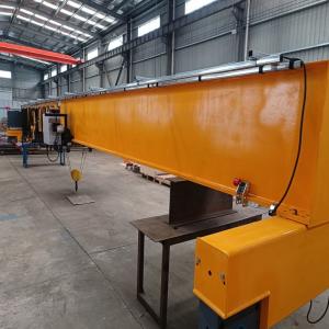 China 5Ton Single Girder Overhead Crane Europe Type with Electric Hoist wholesale