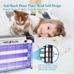 JZ Original 20w Aluminum Electric Fly Catcher Insest Killing Pest Control Bug