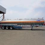 CIMC 50T Payload 3 Axle 50000L Aluminum Tanker Trailer