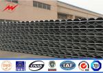 Electrical Steel Utility Pole For 10kv ~ 550kv Power Distribution Line Project