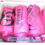 Medical Consumables Biohazard waste bag, Drawstring Medical Waste Bags, Medical