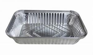 China 800ml 0.03mm Parcel Aluminum Silver Foil  Disposable Food Containers wholesale
