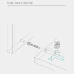 High Reliability Cam Lock Furniture Fittings Industrial For Flat Pack Furniture